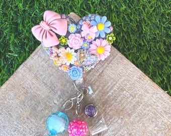 Garden Badge Reel: Junk Charm ID Holder