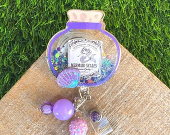 Potion Badge Reel, ID holder for men or women