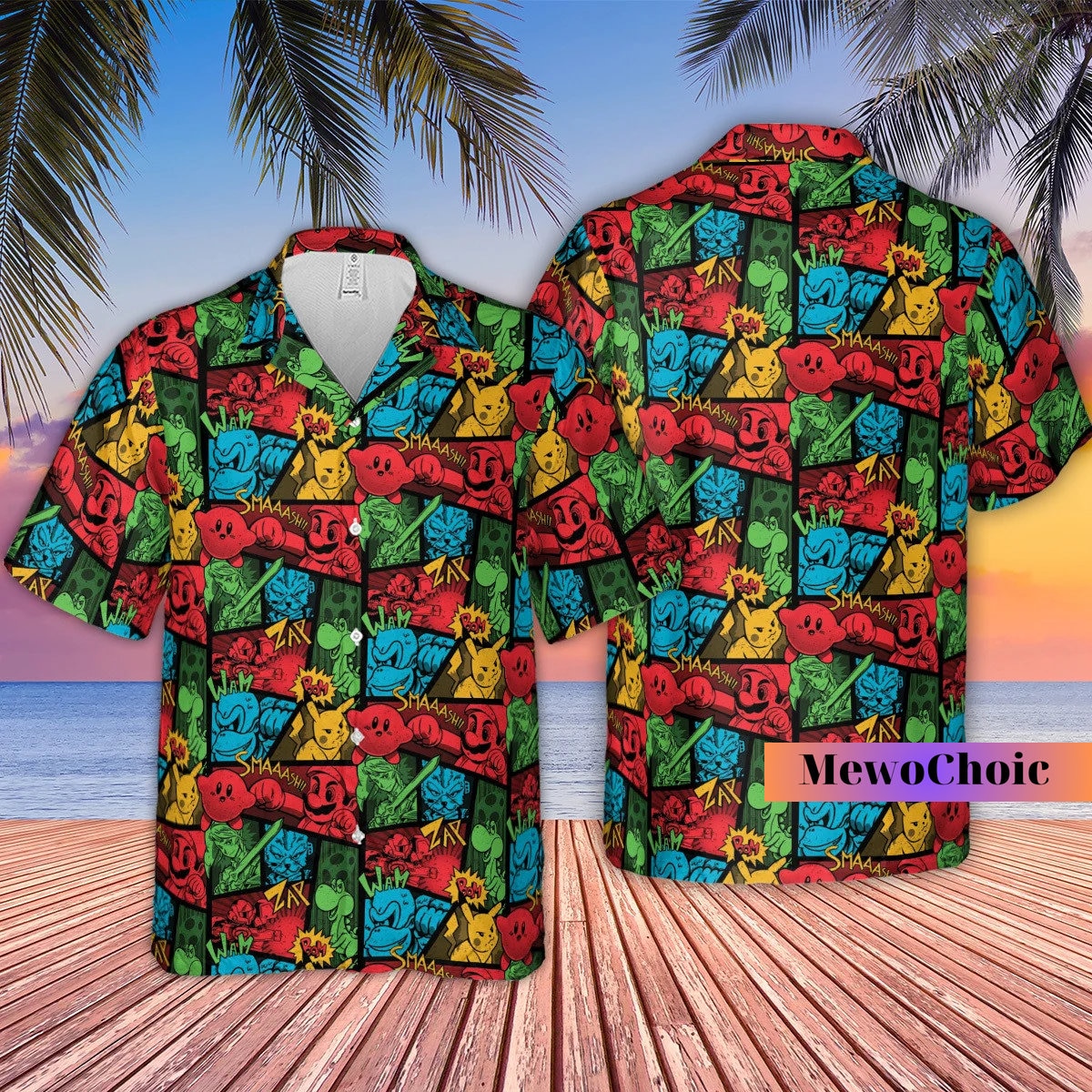 Super Mario Shirt, Mario Hawaiian Shirt, Mario And Luigi Shirt