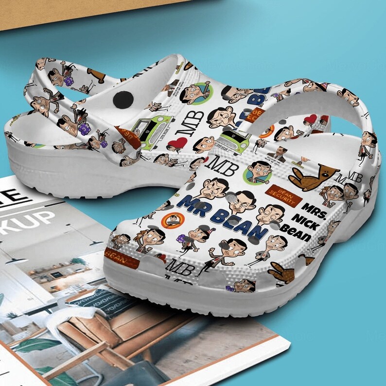 Mr Bean Clogs Mr Bean Shoes Mr Bean Gifts Mr Bean Movie Etsy UK