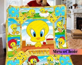 Süßer Piety Vogel Quilt, Twittery Quilt, King Size Quilt, Cartoon Moderne Quilt, Twittery Quilt Anleitung, Teddy Liebhaber Geschenke