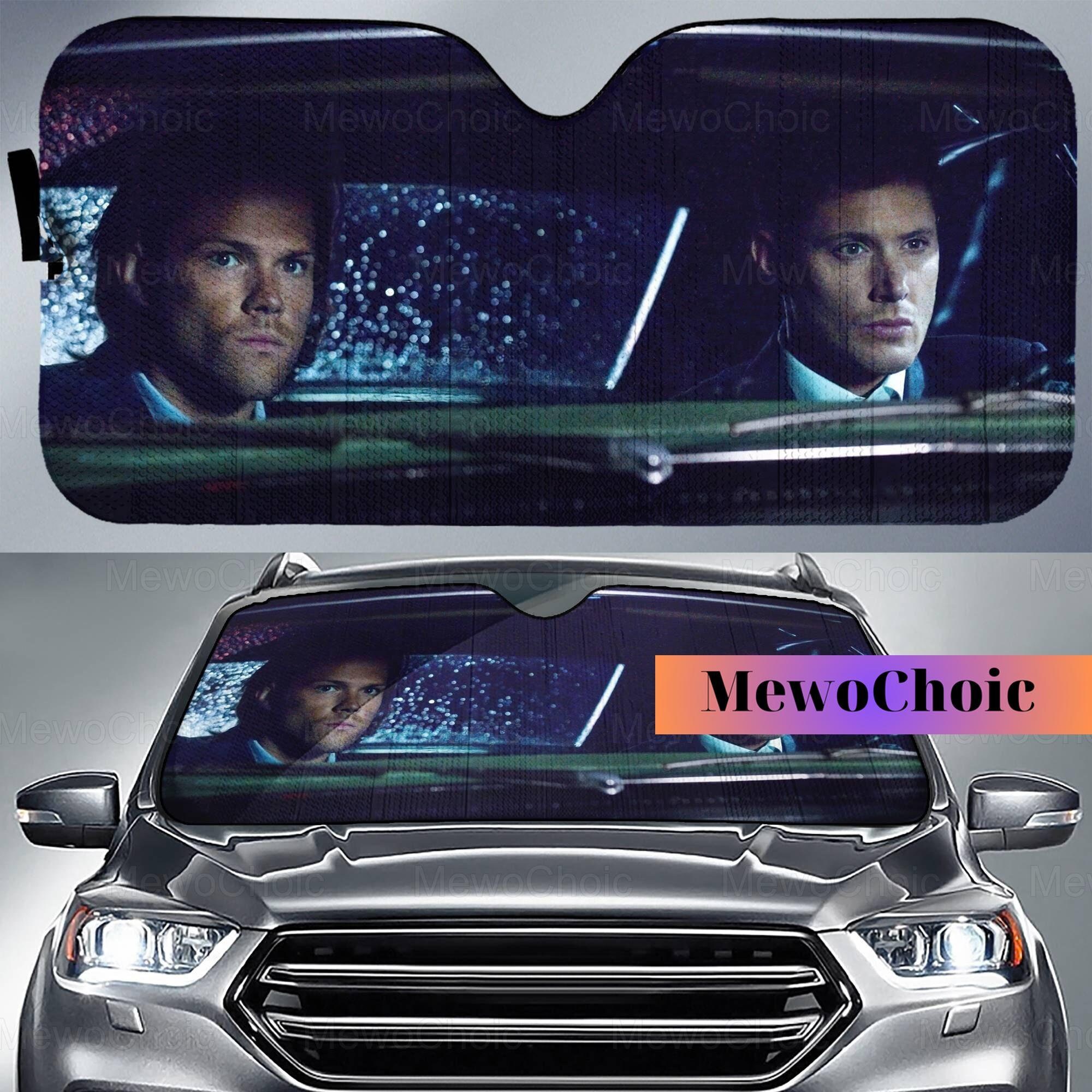 Christmas Supernatural Car Sun Shade,