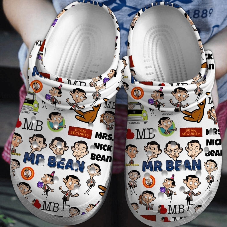 Mr Bean Clogs Mr Bean Shoes Mr Bean Gifts Mr Bean Movie Etsy UK