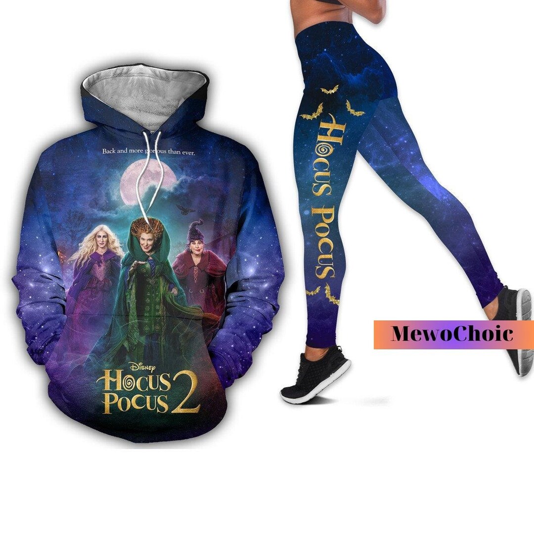 Hocus Pocus Hoodie, Halloween Legging, Sanderson Sister Shirt