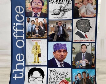 The Office Blanket, The Office Tv Show Blanket, Office TV Fleece Blanket, Office Blanket, Travel Blanket, The Office Decor Home