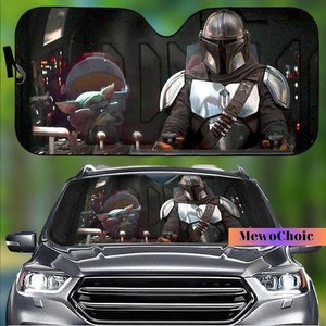 BABY YODA Sticker - STAR WARS THE MANDALORIAN Car Truck Window Cute Funny  Saber