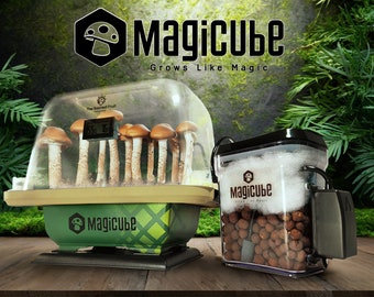 MagiCube Pro Mushroom Automated Fruiting Chamber Dub Tub Grow Kit Monotub