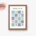 Math Set of 6 Posters, Math Classroom, Maths Learning, Multiplication ...