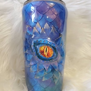 3D Dragon Scale | Dragon Eye | Custom Tumbler