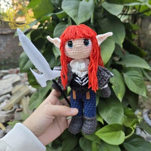 Fanmade Metaphor: ReFantazio Hulkenberg Crochet Doll Amigurumi, Metaphor Plush, Metaphor Plushies, Metaphor  Crochet Doll