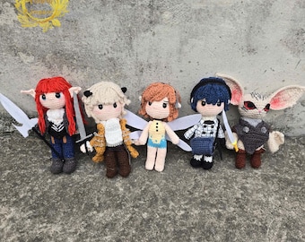 Fanmade Metaphor: ReFantazio Crochet Doll Amigurumi, Metaphor Plush, Metaphor Plushies, Metaphor  Crochet Doll, Metaphor ReFantazio