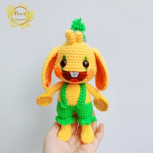 Bunzo Bunny Crochet Pattern DIGITAL PATTERN ONLY -  Hong Kong