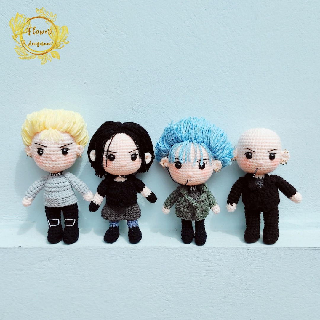 Fanmade Black Stones X NANA Crochet Doll Amigurumi, NANA Plush