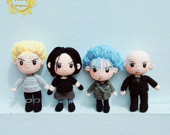 Fanmade Black Stones X NANA Crochet Doll Amigurumi, NANA Plush