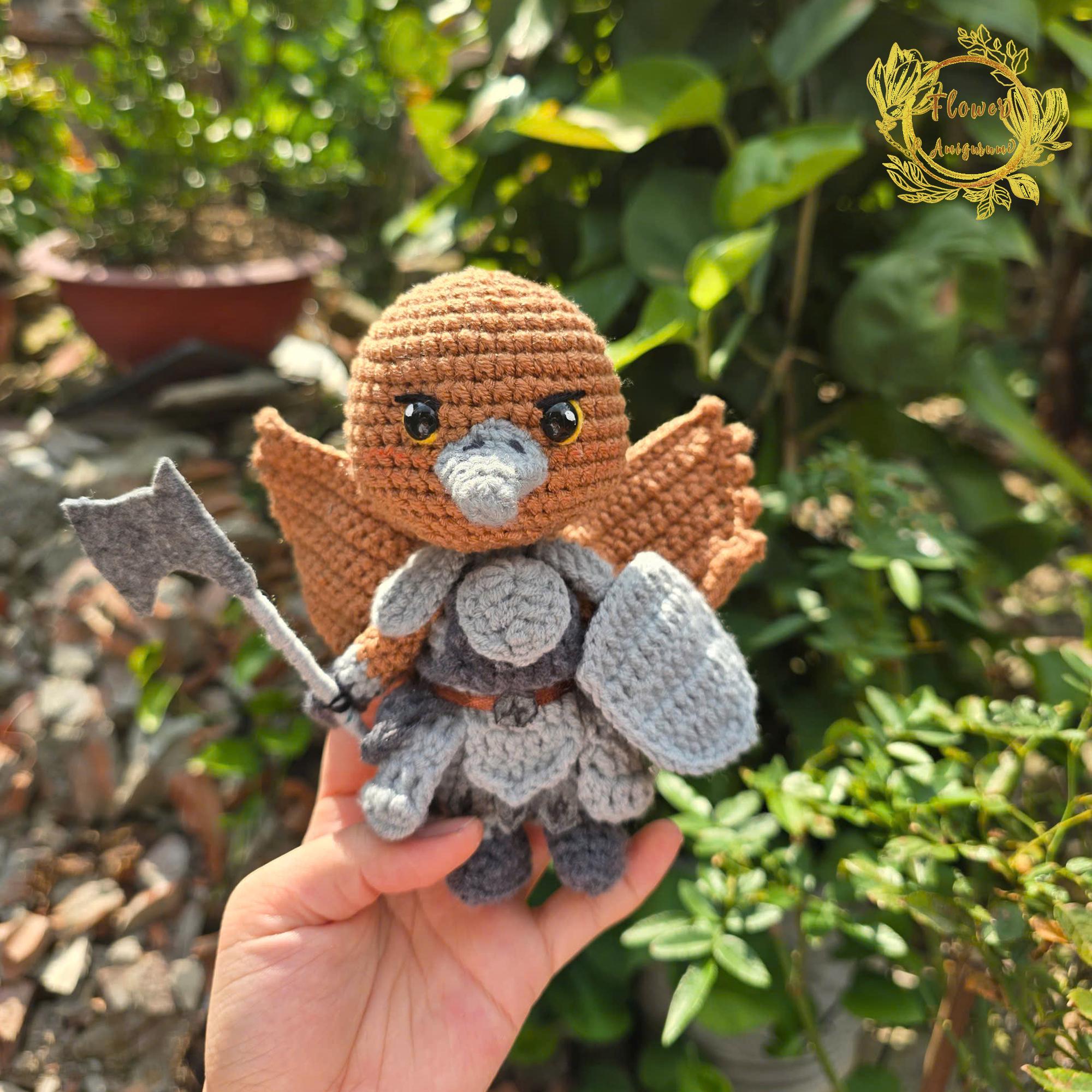 Fanmade Elden Ring Nightreign Crochet Doll Amigurumi, Elden Ring