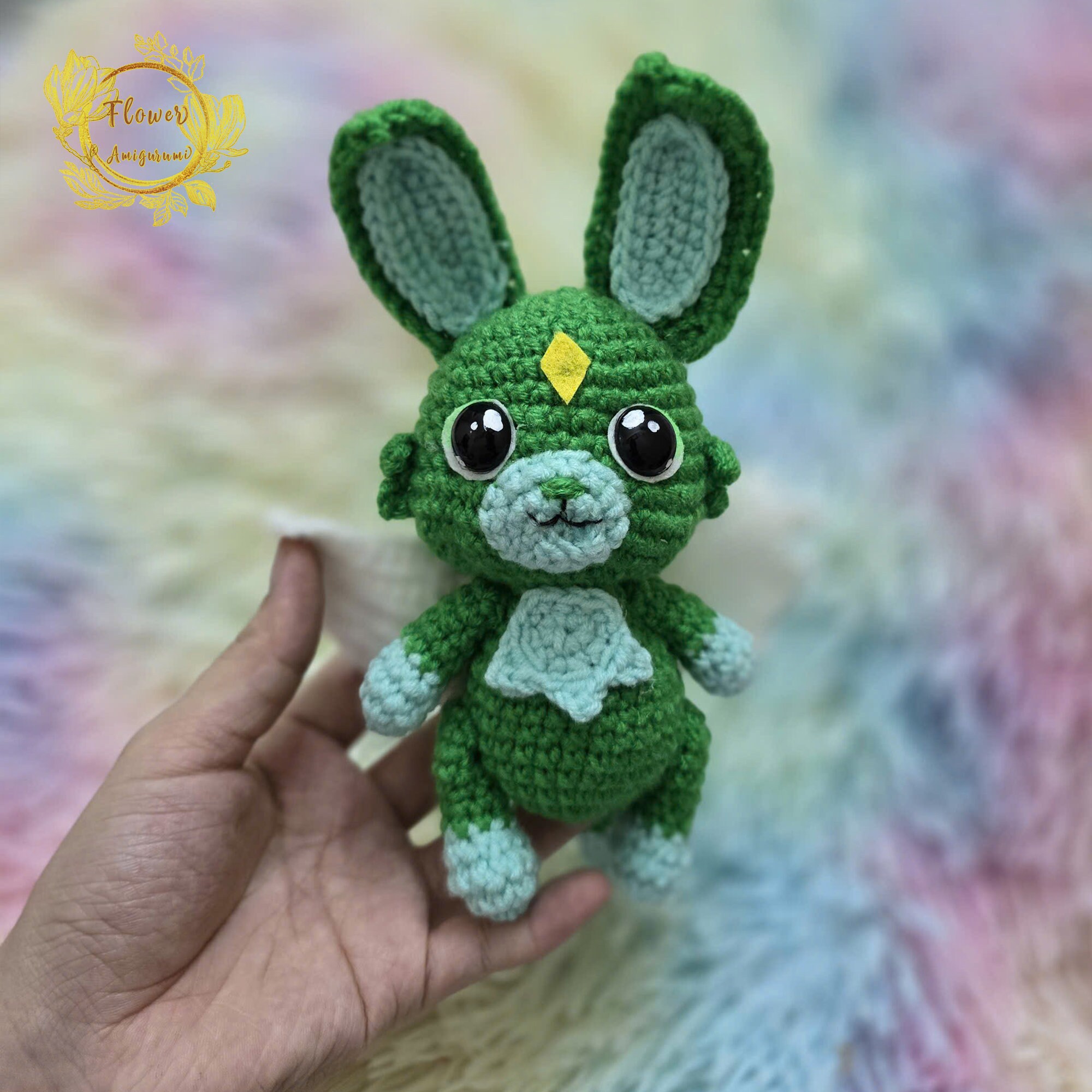 Fanmade Valorant Bundle Evori Crochet Doll Amigurumi, Evori Plush