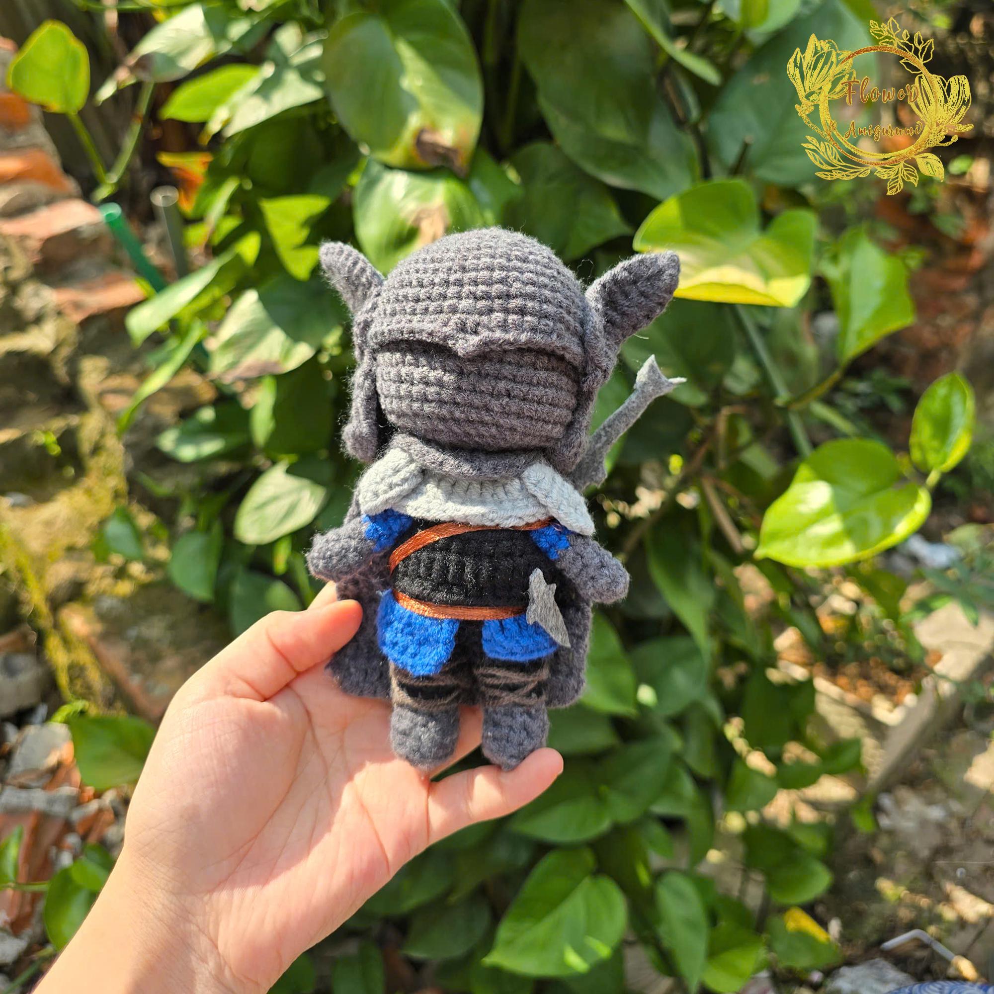 Fanmade Elden Ring Nightreign Crochet Doll Amigurumi, Elden Ring