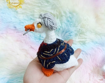 Fanmade Baldur’s Gate 3 Goostarion Astarion Meme Crochet Amigurumi, Goostarion Astarion Plush, Goostarion Astarion Plushies crochet doll