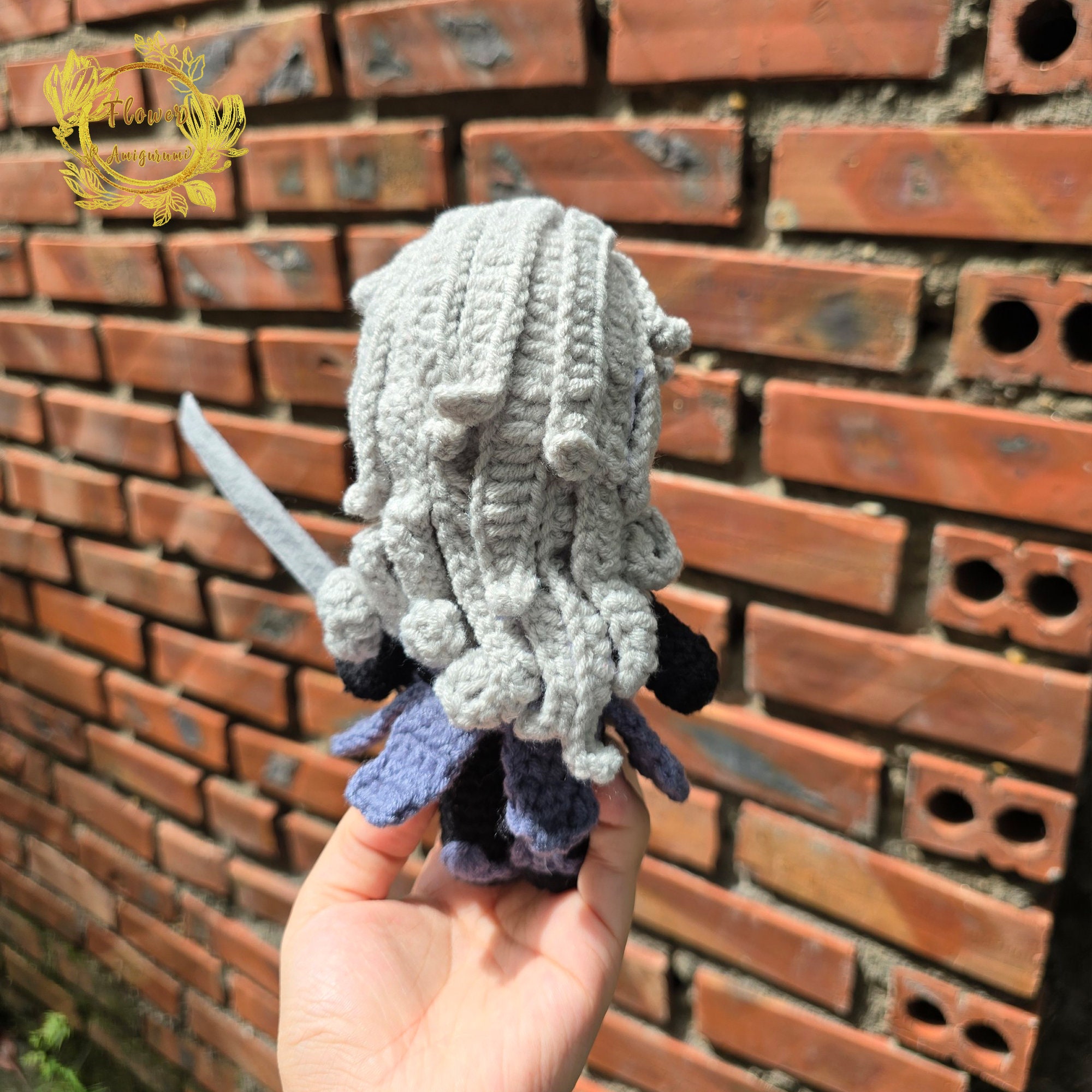 Fanmade Wuthering Waves Calcharo Plushies Doll Amigurumi Chibi Style ...