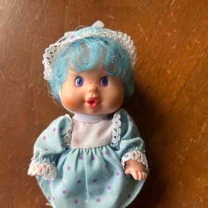 Berry Baby Blueberry Muffin Vintage Doll from Strawberry Shortcake Series 1980's Toys