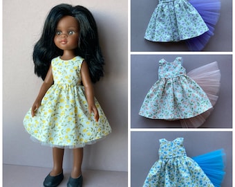 Dress and tutu petticoat underskirt for 13 in 32-34 cm Paola Reina Amigas dolls