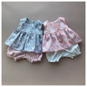 Baby doll clothes dress for Minikane 34 cm Miniland 38 cm and other 13 in 14 in 15 in baby dolls
