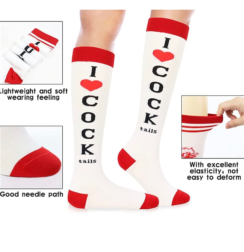 Super Cute Novelty Knee Highs / Socks / Cosplay / Fun Crazy Socks Etsy