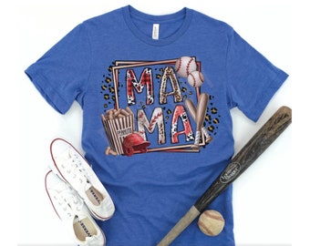 Women’s Baseball Mama shirt