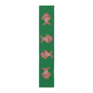 Big Fish Mola print Table Runner (Cotton, Poly)