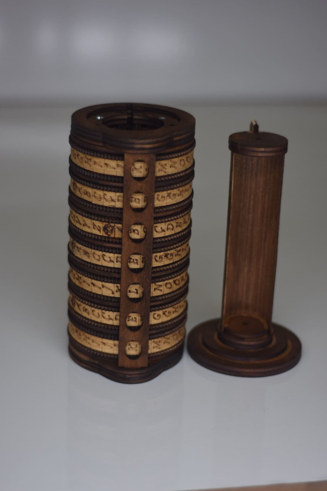 Cryptex, Wooden Code Box, Da Vinci Code Box Etsy