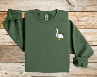 Silly Goose Sweatshirt,  Goose Crewneck Sweatshirt, Silly Goose Shirt, Funny Sweatshirt, Funny Shirt Crewneck Sweatshirt