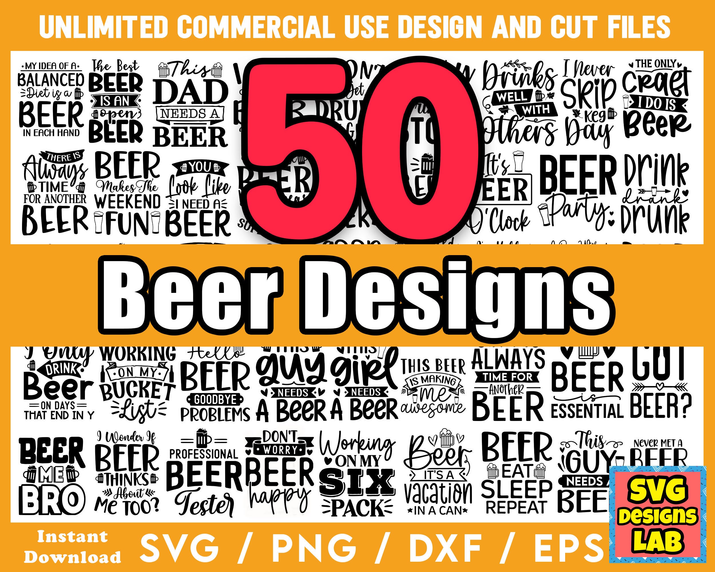 Beer SVG Bundle Beer SVG Files for Crafters, Beer Svg Designs for POD ...