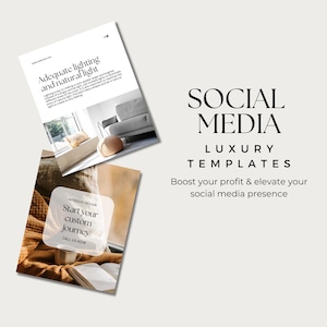 250+ Interior Design Instagram Post Template | Interior Design IG Post Template | Minimalist Canva Templates | Real Estate Social Media Post