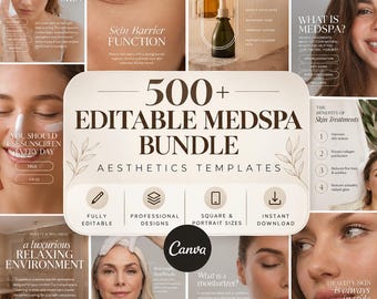 Medspa Social Media, Botox and Filler Instagram Template, Nurse Injector Templates, Skincare Social Media Post, Aesthetic Nurse, Medspa Post
