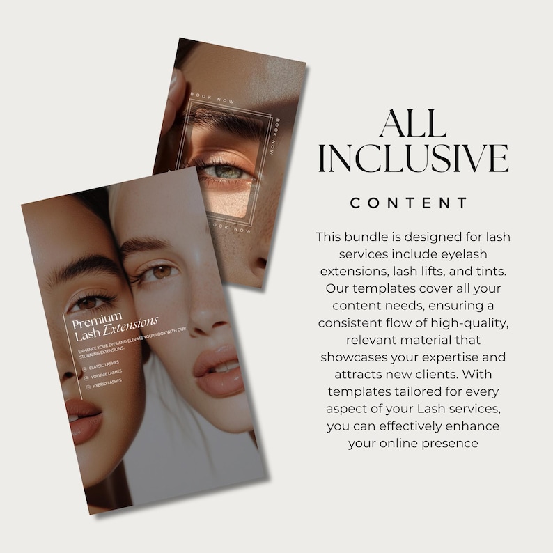 120+ Lash Tech Artist Instagram Template | Lash Stylist Post Templates | Lash Tech Instagram Post | Lash Extension Post | Lash Social Media