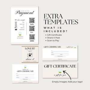50+ Editable Bakery Business Canva Template | Invoice Template, QR Code Sign, Cake Order Form, Price List, Daily Planner, Cake Care Cards