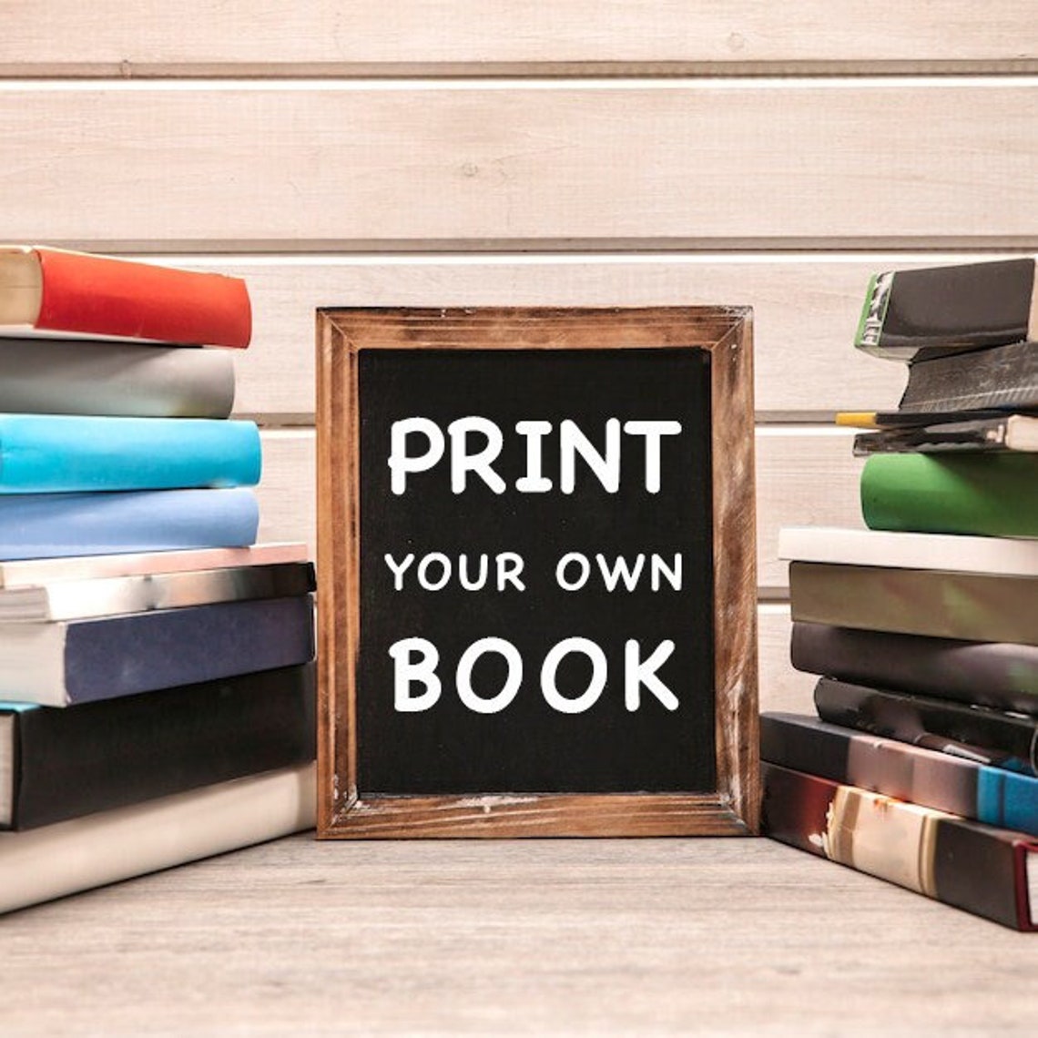 Custom Book Printing Print Your Own Book Custom Novel Book - Etsy