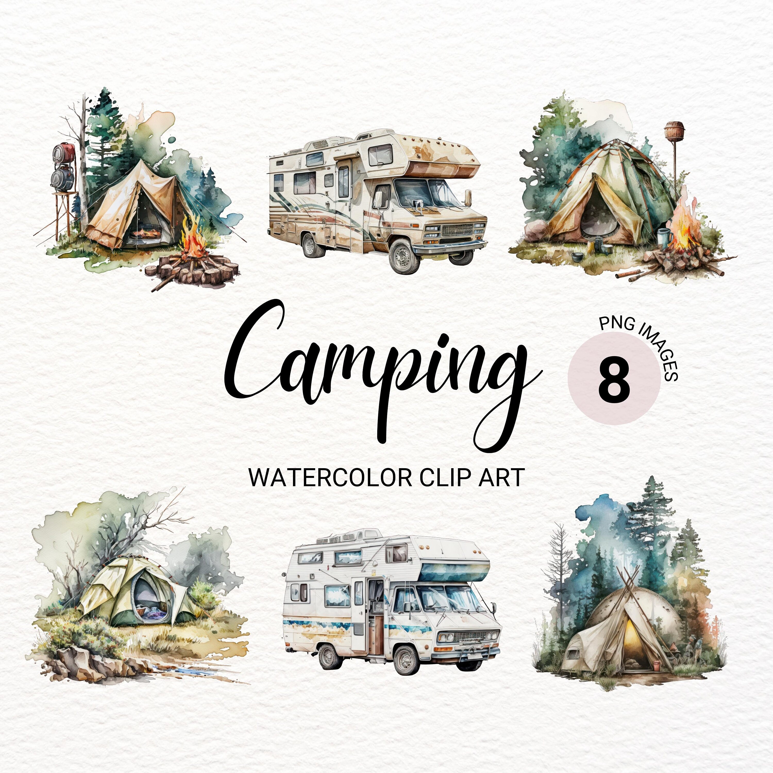 Important Sign Clipart Camping