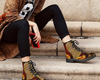 ForeverRays Unisex Martin Boots (z nadrukiem na całej powierzchni)