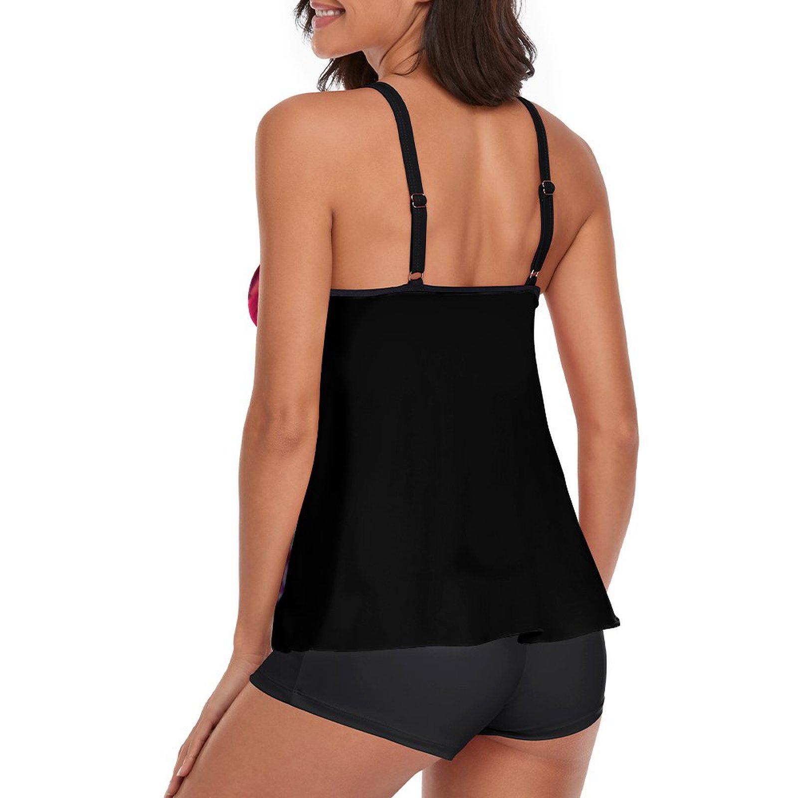 Abstract Art Tankini Swimsuit, Women's Two-piece Bathing Suit - Etsy