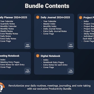 reMarkable 2 Templates Productivity Bundle Bild 2