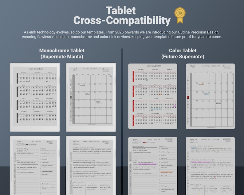 Supernote Tablet Cross-compatibility