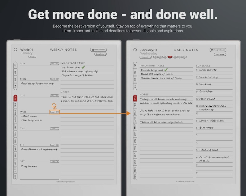 Increase your productivity with our designed for RMPP templates