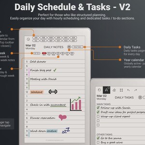 reMarkable Paper Pro Move Daily Schedule and To Dos