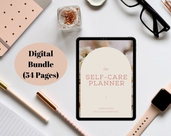 Self-Care Planner, Self-Care Checklist, Self-Care Affirmation,  Self-Care Gratitude,  Self-Care Journal,  Self-Care Mood Tracker Digital