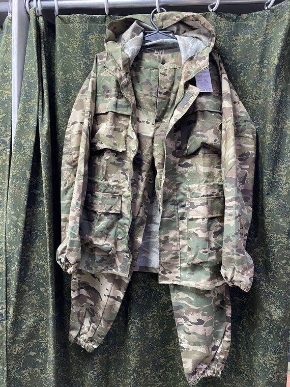Traje de camuflaje Multicam. Mono de reconocimiento de francotirador ruso VDV. Mono tactico militar con capucha. Uniforme de fuerzas especiales. Ropa de calle. Etsy Espana