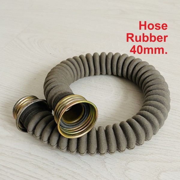 Original Corrugated Hose Tube Pipe for Soviet Russian Military Gas mask PMG GP-5. New Grey rubber 40 mm. Improved model. Supplies Army USSR