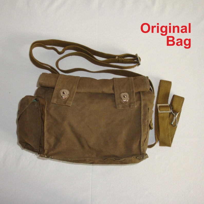 Vintage Soviet Bag. Original Army Crossbody Bag. Messenger Bag Etsy