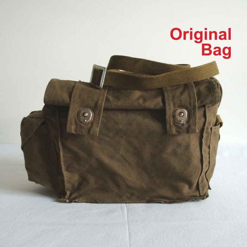Vintage Soviet Bag. Original Army Crossbody Bag. Messenger Bag Etsy