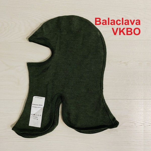 Russian Army military Balaclava VKPO. Winter Tactical balaclava. Hat-mask VKBO ratnik. Full face Mask Special Forces. Camo Green semi Wool.